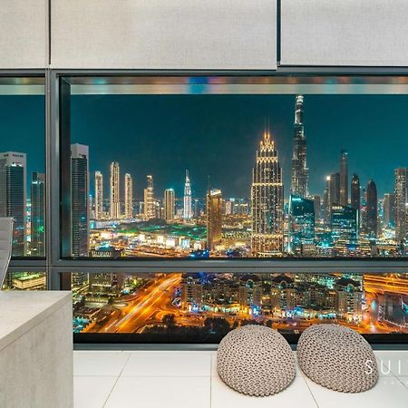 Breathtaking Panoramic Burj Khalifa Skyline View Suite 迪拜 外观 照片